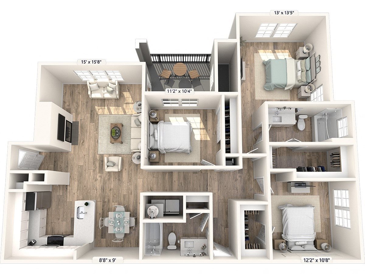 Amsterdam floor plan